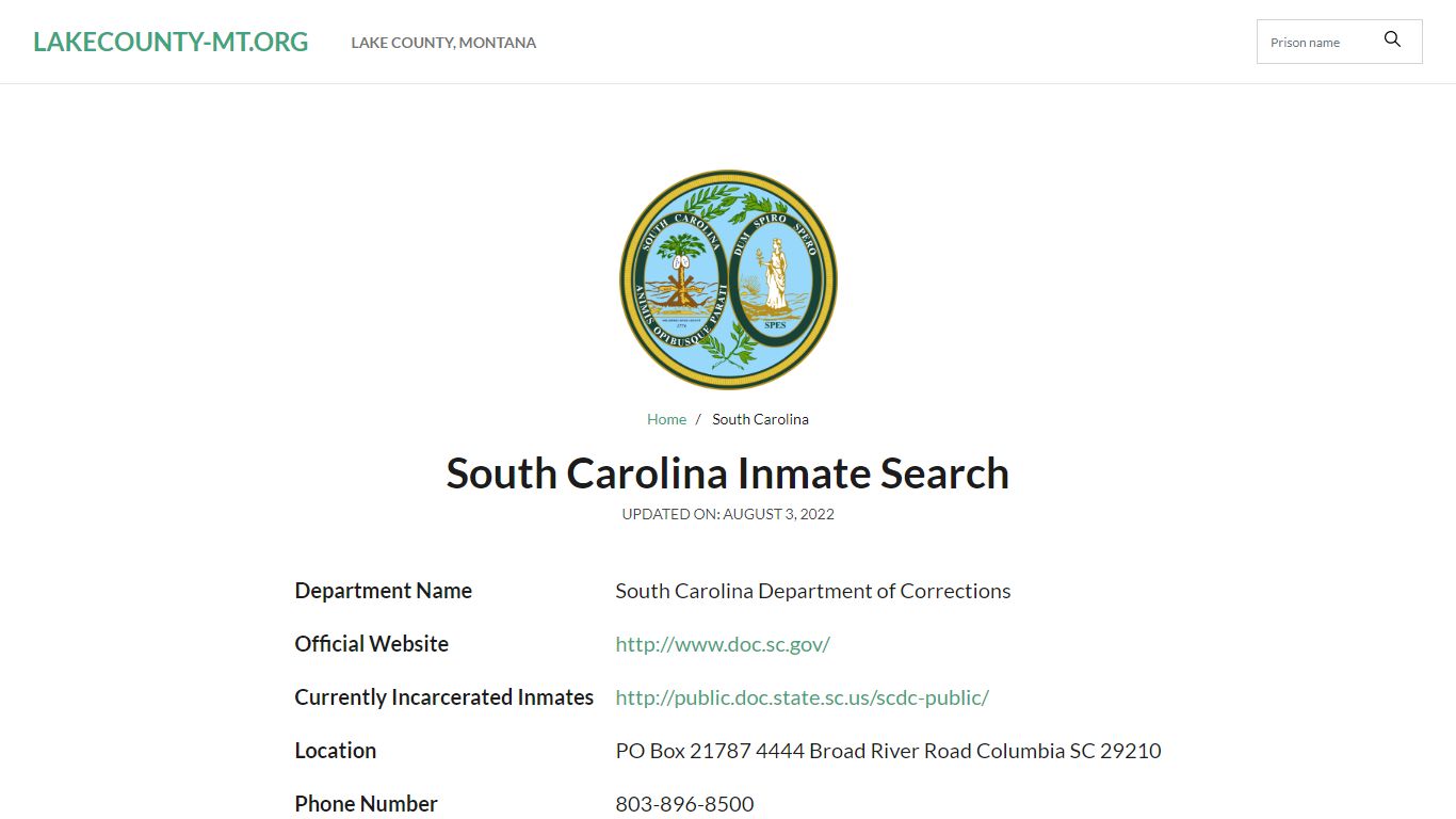 Trenton State Prison Inmate Search and Prison Information